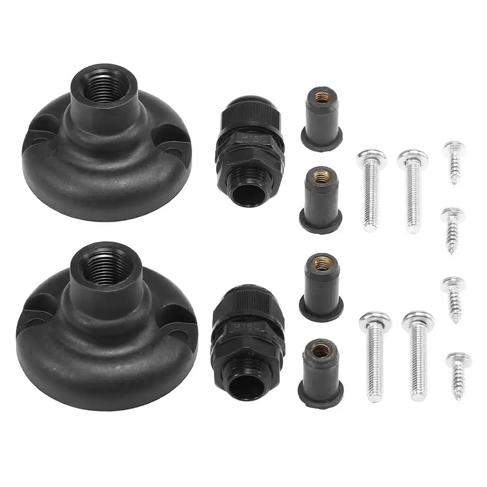 

Kayak Canopy Mount Base Hardware Kit With Screws Corrosion-resistant Boating Kayak Canoe Accessories Drop Shipping