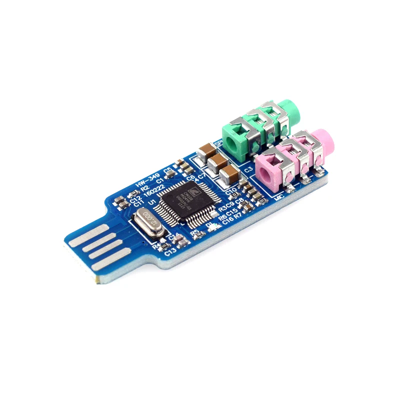 Driver-free USB Sound Card Computer External Sound Card Notebook Sound Card Original CM108