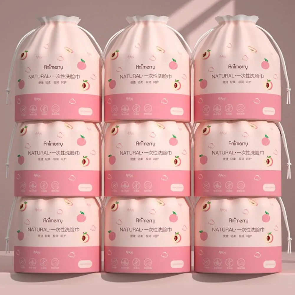 1Roll Cotton Disposable Face Towels Baby Facecloth up Skincare Dry Make Towel Facial Tissue Washable Wet Napkin Wipes Bathr S9W5