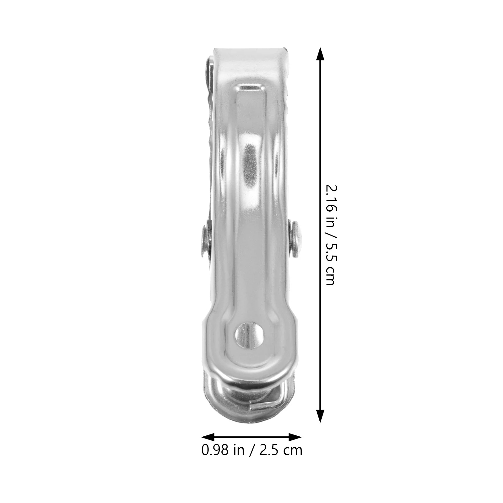 

60pcs Garden Windproof Clothes Clips Heavy Duty Metal Laundry Quilt Fastener Clips For Outdoor Balcony Yard Drying Use