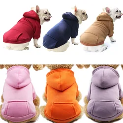 Vêtements d'hiver chauds pour petits et moyens chiens, manteau pour chiots, costume pour animaux de compagnie, bouledogue français, chihuahua, accessoires pour chiots