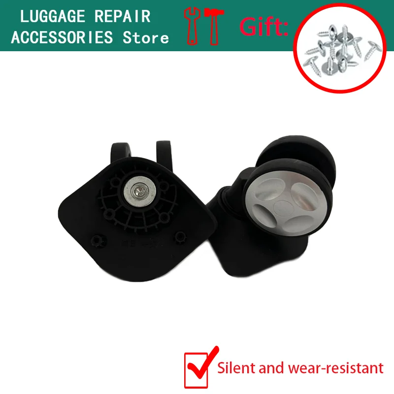 WX389 Universal Wheel for Luggage Repair, Silent and wear-resistant, trolley rolling repair code, Suitcase wheel