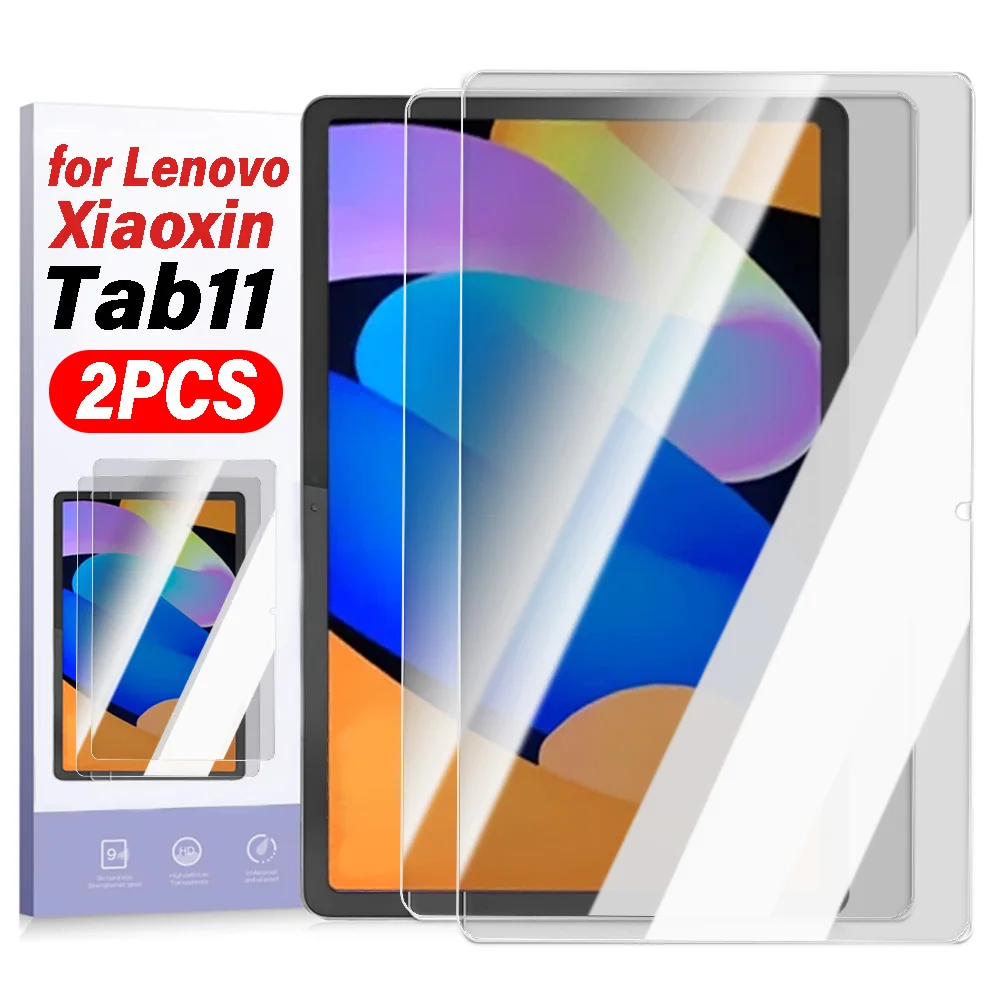 

1/2PCS for Lenovo Xiaoxin Tab11 Tempered Glass HD Clear Screen Protectors Anti-scratch Protective Film for Lenovo Xiaoxin Tab11