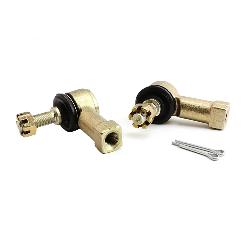ATV M10-M12 Tie Rod Ends Kit Ball Joints for Quad Honda TRX 250R 300X 400EX 450ER Brute Four-Wheeler Parts