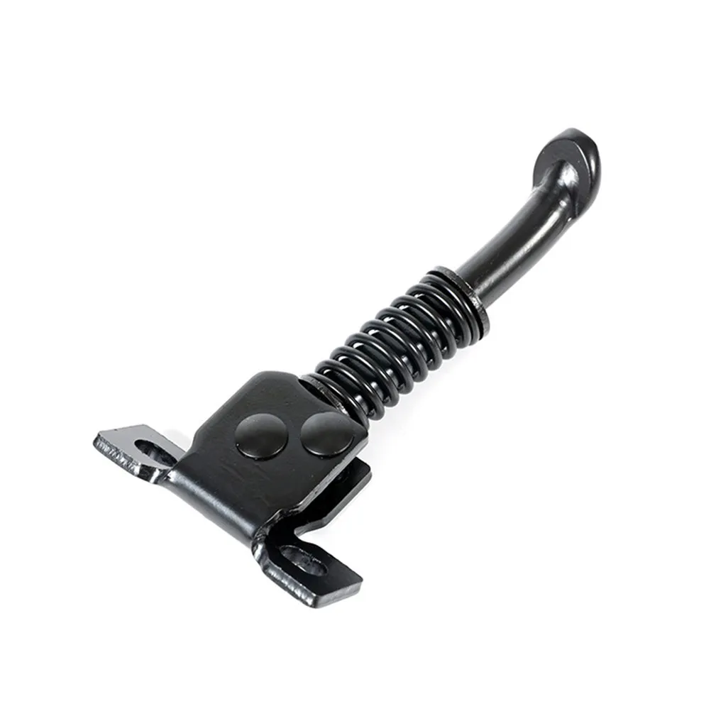 

Electric Power Scooter Foot Brace Black Easy Install Scooter Kickstand Rear Support Balance Parking Stand Support Rear Mount