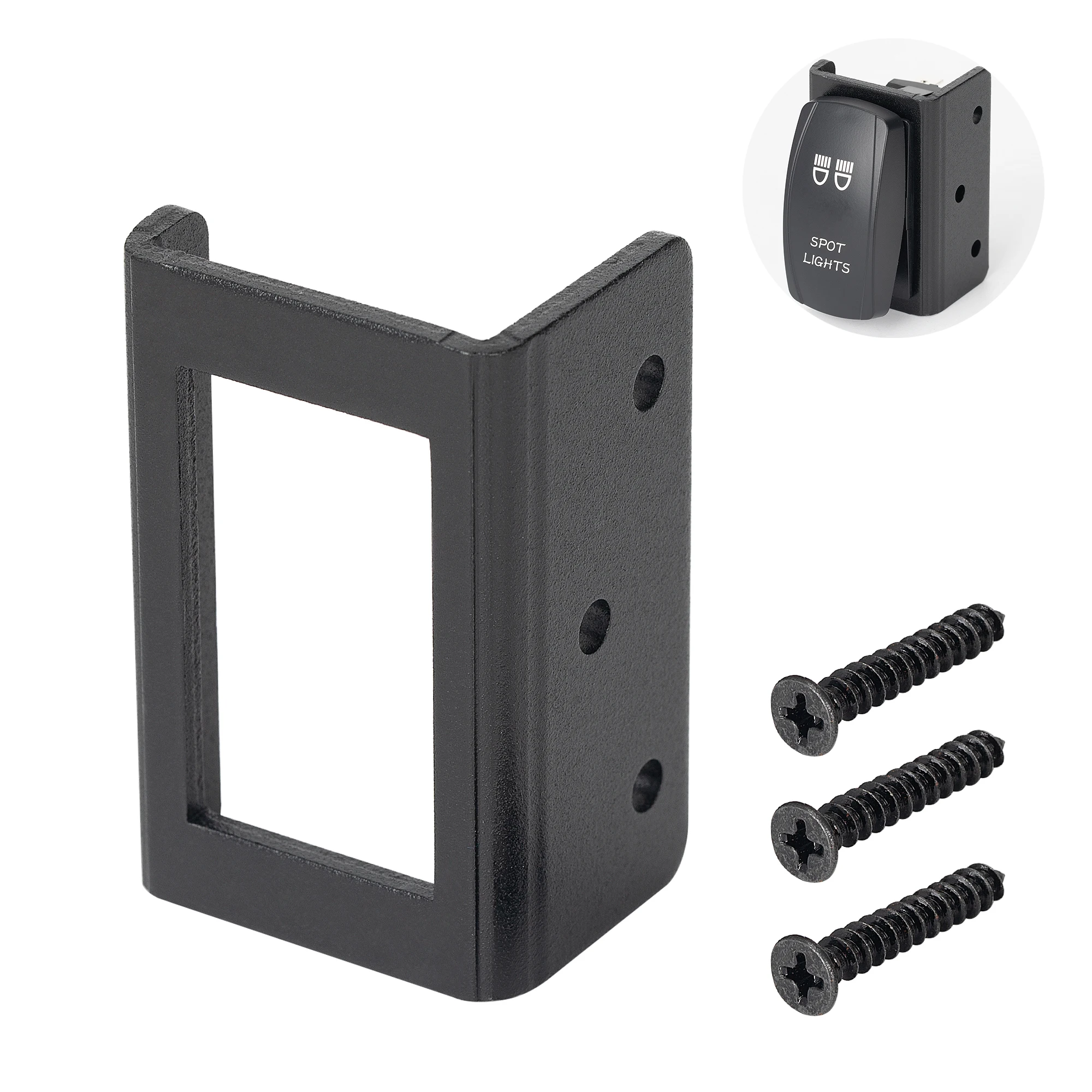 3014188 Rocker Switch Mounting Bracket For 12V Marine Switch Bus Toggle Housing Hole Is 37.4 X 21.3 MM for Truck Car Boat