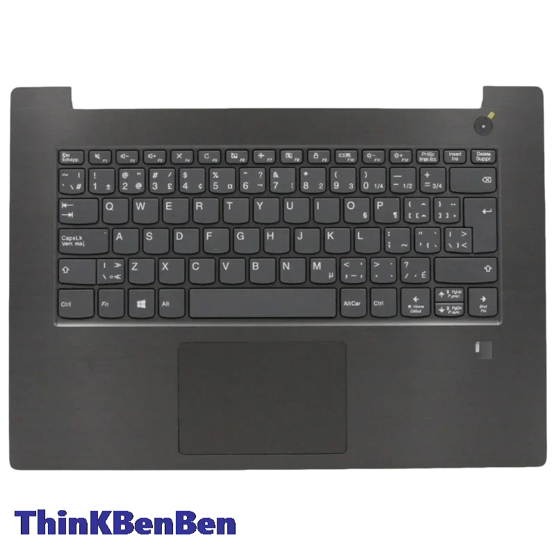 

CFB Canadian French Iron Gray Keyboard Upper Case Palmrest Shell Cover For Lenovo V330 14 14IKB 14ISK 14ARR 5CB0Q64432