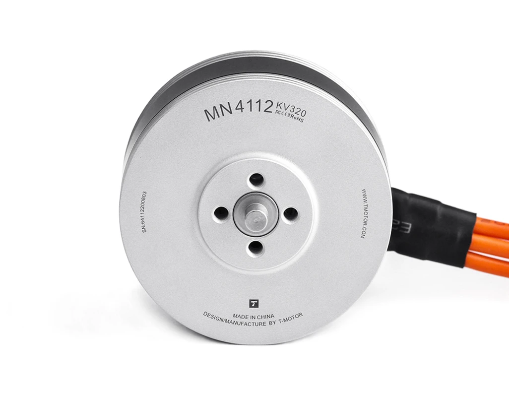 

T-MOTOR MN4112 KV320 Высокоэффективный электрический Outrunner Бесщеточный двигатель постоянного тока БПЛА Многороторный двигатель VTOL с фиксированными крыльями