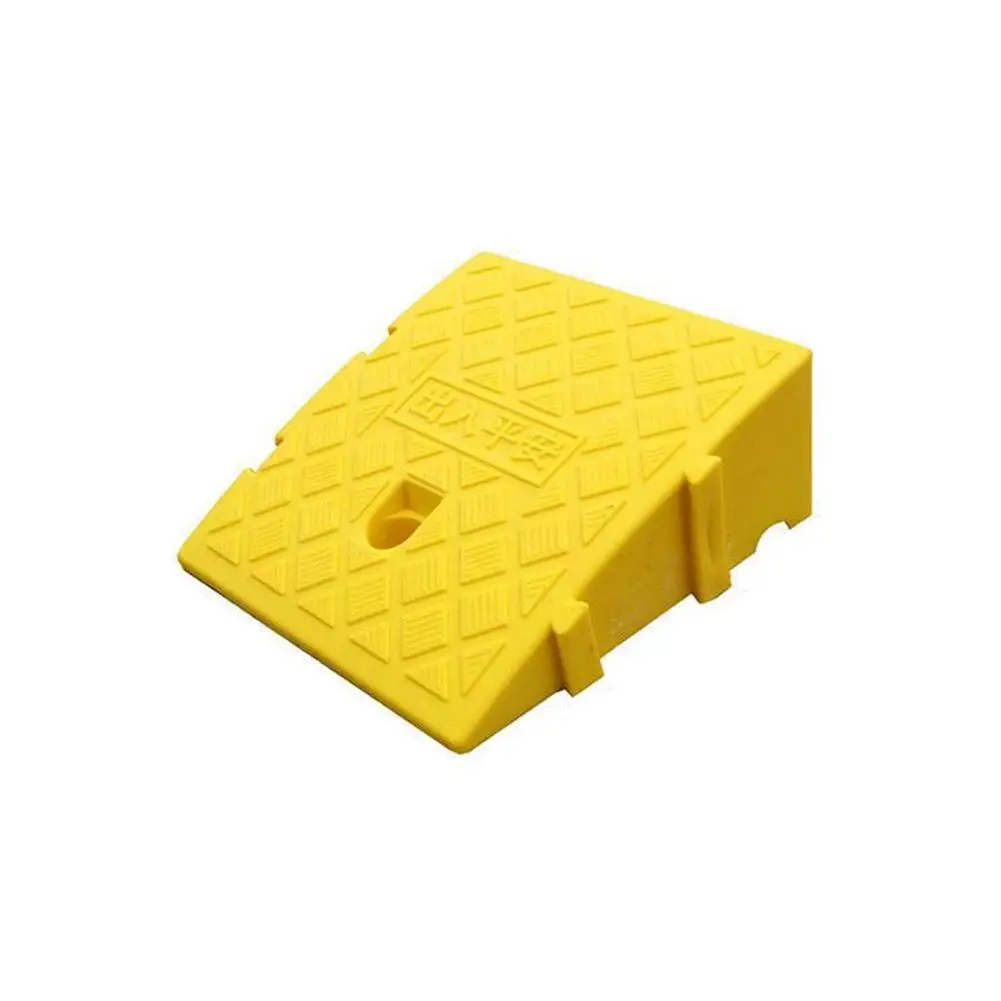 Car Wheel Driveway Ramps Pvc Anti-slip Portable Wheel Chock Car Heavy Ramp Threshold Mat Duty Accessories O6v9