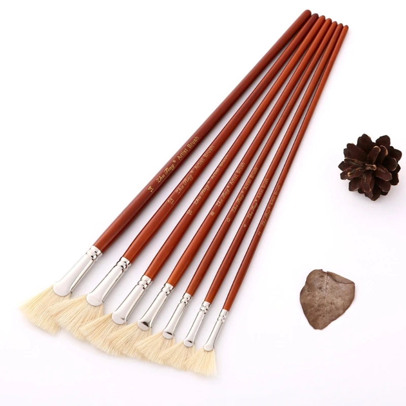 Set di pennelli per pittura perfetto per acquerello, pennello per pittura acrilica