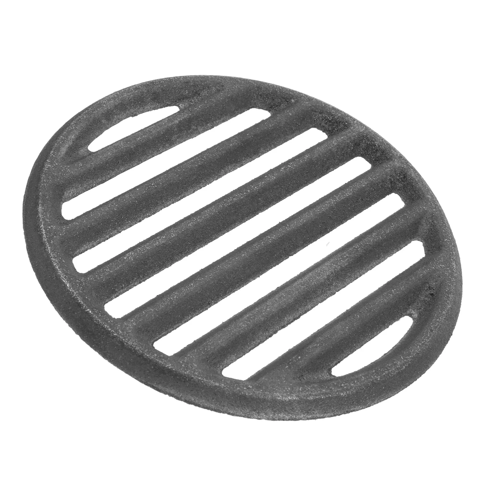 

Grills Cast Iron Pit Grate Replacement Round Component Grates Bbq Black Cooking Fire