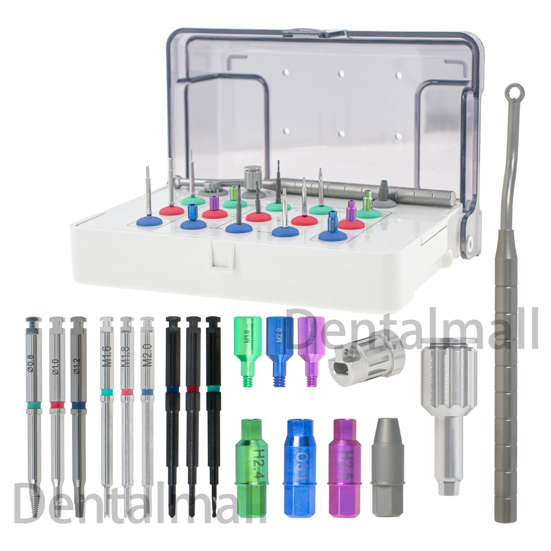 

UPGRADE Dental Implant Screw Remover Kit Claw Reverse Drill Guide Driver NeoBiotech SR