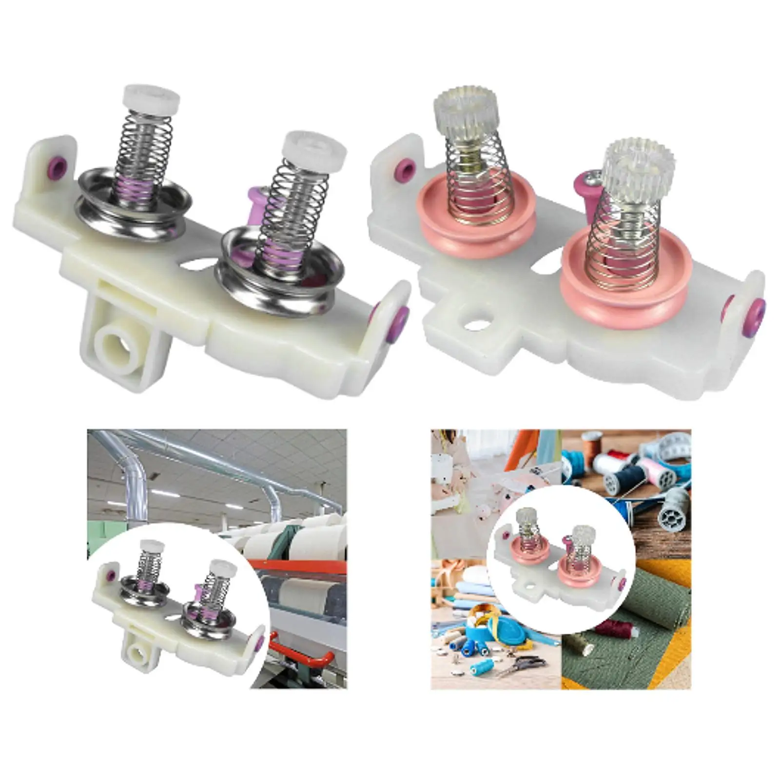 Knitting Tension Crochet Adapter Yarn Holder Support for Sewing Machine Accessories and Knitting Projects