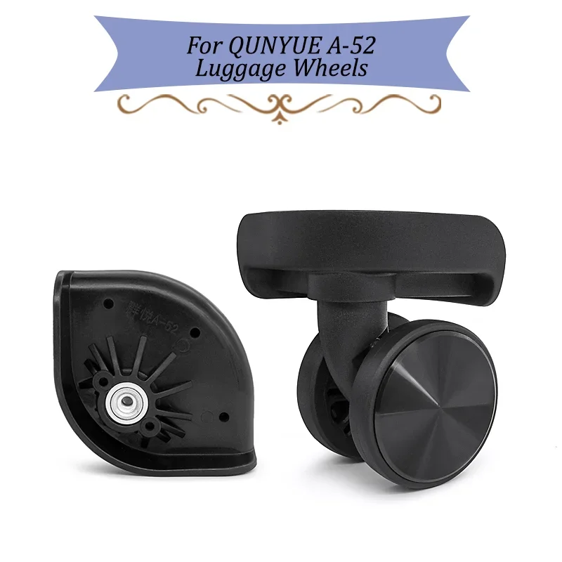 

For QUNYUEA-52 Explosion-Proof Travel Case Multi-Directional Wheel Accessories Wear-Resistant Material Compatible with Suitcases