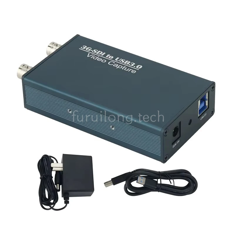 3G-SDI to USB3.0 Audio and Video Acquisition Card 1080P60 HD Support Lossless Loop-out Compatible with LevelB