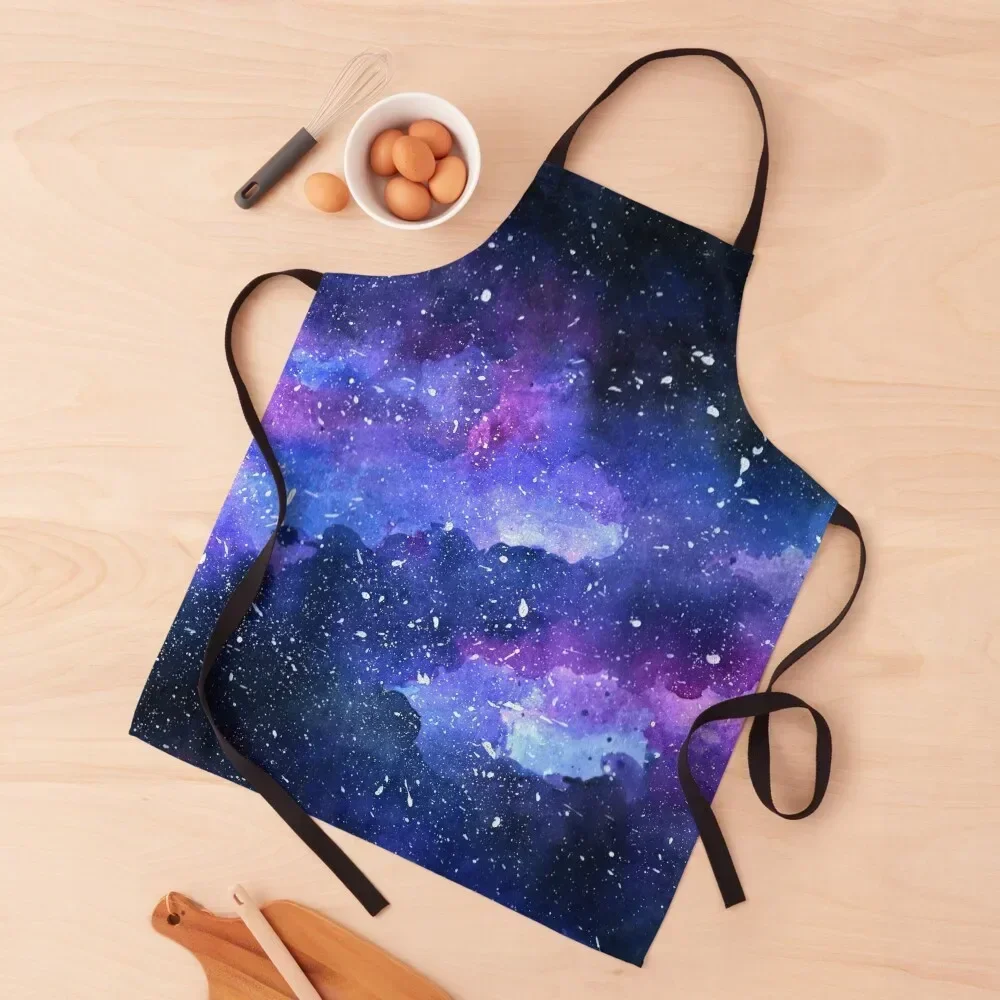 

Galaxy Apron Chef Uniform Women Women Kitchen Chef Accessories Kitchen Apras Man Apron