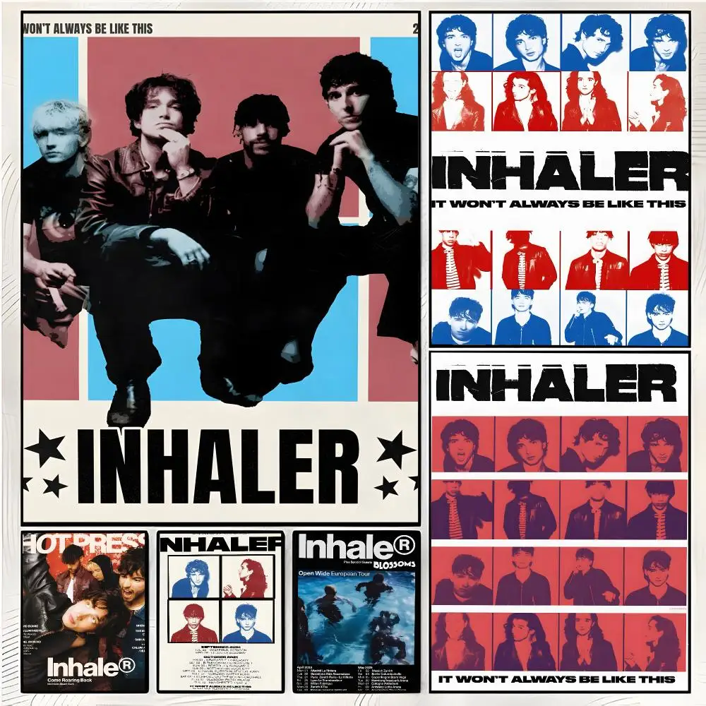 Band Rock I-Inhaler Poster Superior Home Space  Indoor Decorative Art & Home Decor