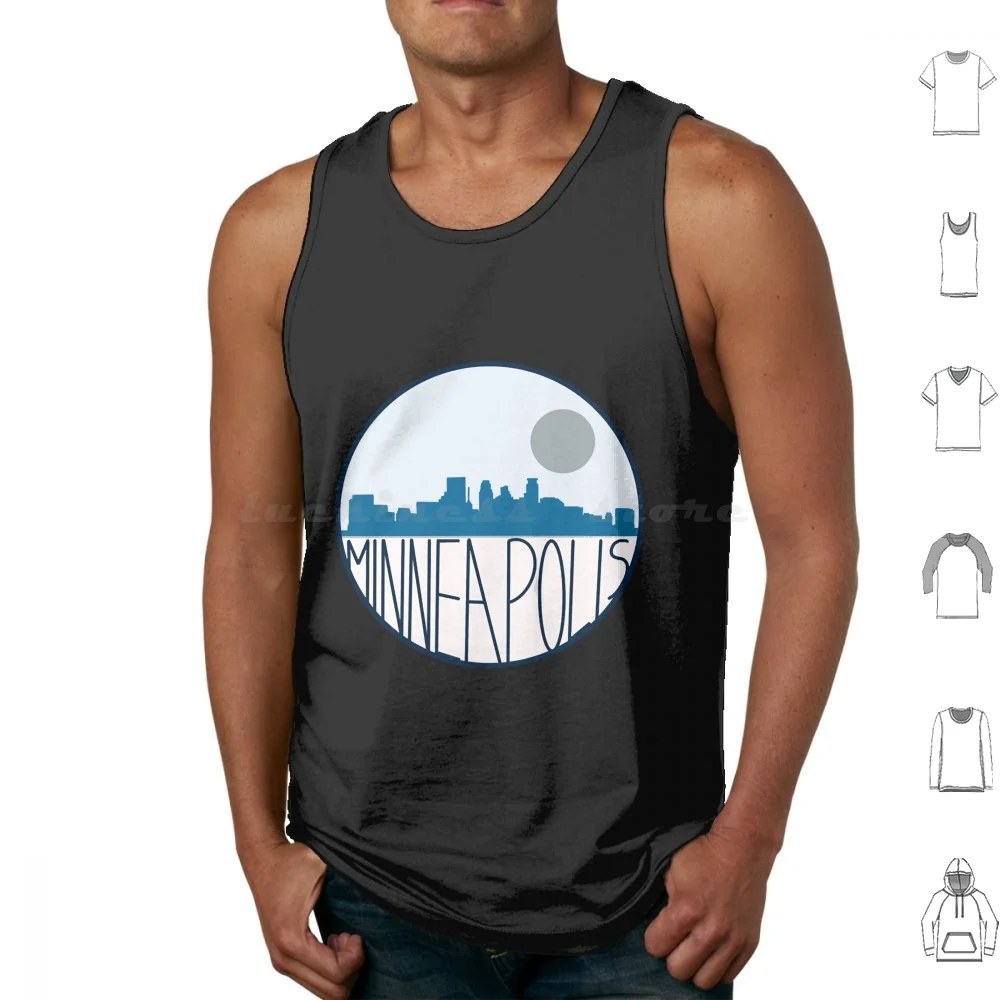 Horizon De Minneapolis Tank Tops Print Cotton Minneapolis Timberwolves Minnesota Basketball Anthony Edwards Anthony Towns