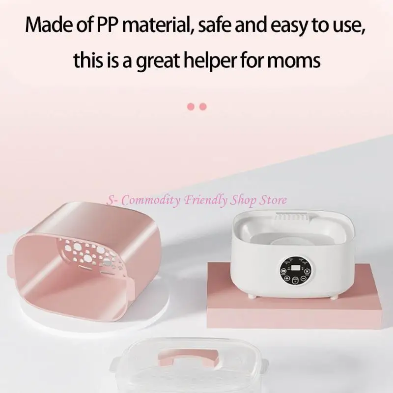 85AE Kombinierter Toastier-Sterilisator und Trockner für Säuglingsflaschen mit präziser Thermoregulierung, 220 V, EU-Standard,