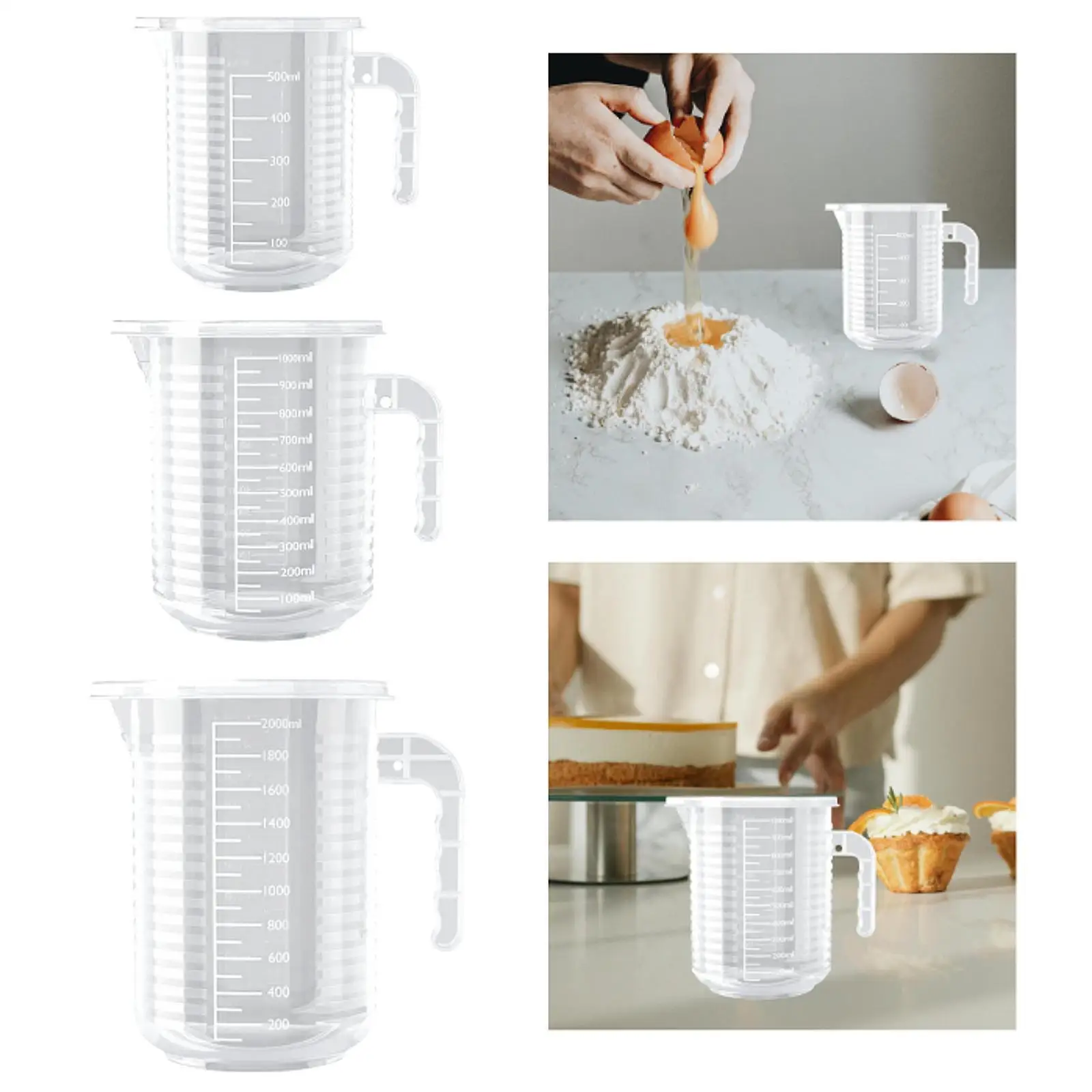 

Measuring Cup with Handle Kitchen Accessories for Kitchen Hot and Cold Water