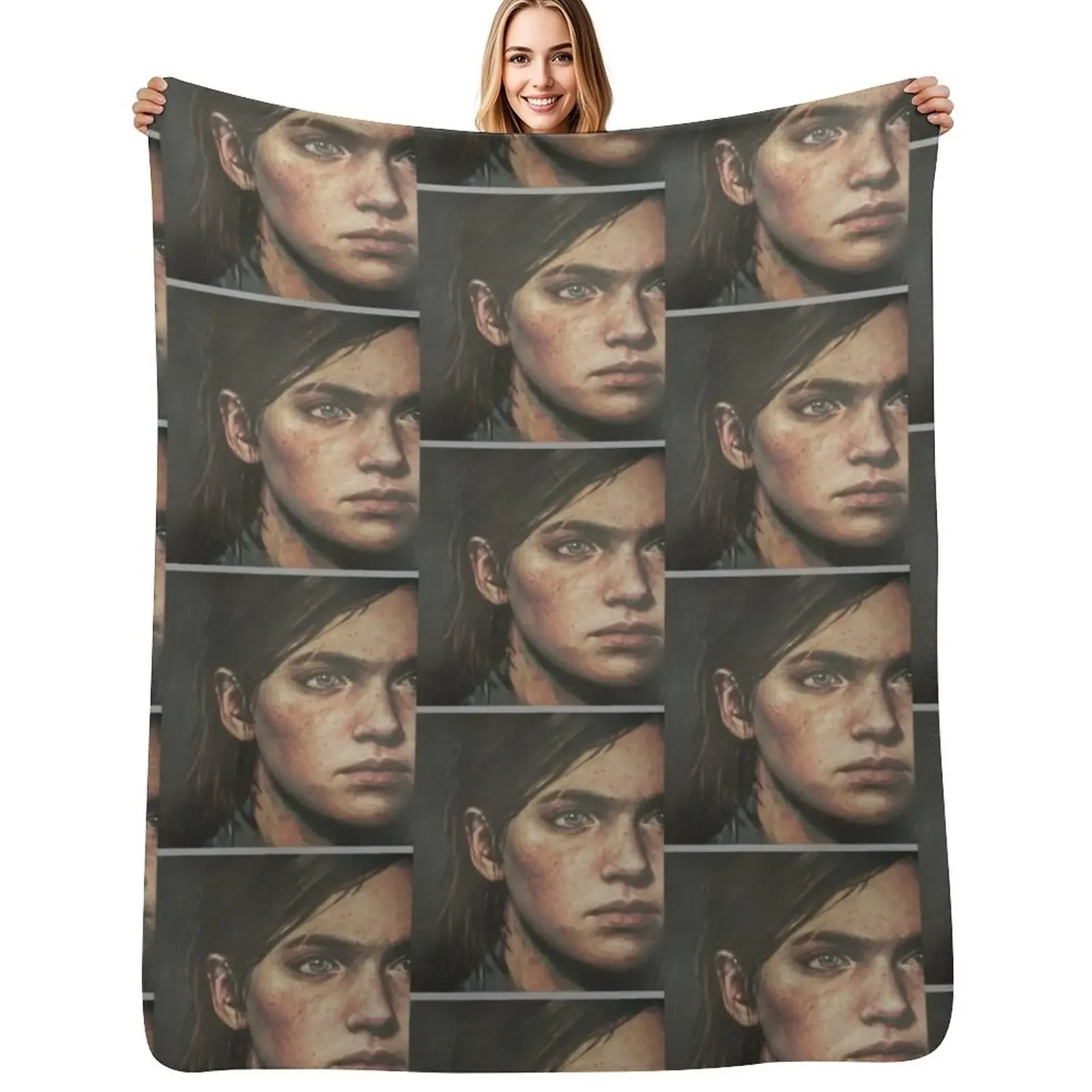 

Ellie Throw Blanket Moving warm for winter Personalized Gift For Sofa Thin Blanket