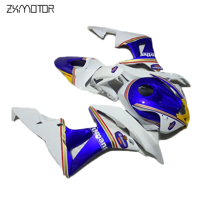 

Новое поступление, комплекты обтекателей для мотоцикла Honda CBR600RR F5 2007 2008, сине-белый комплект обтекателей cbr 600 rr f5 07 08 51
