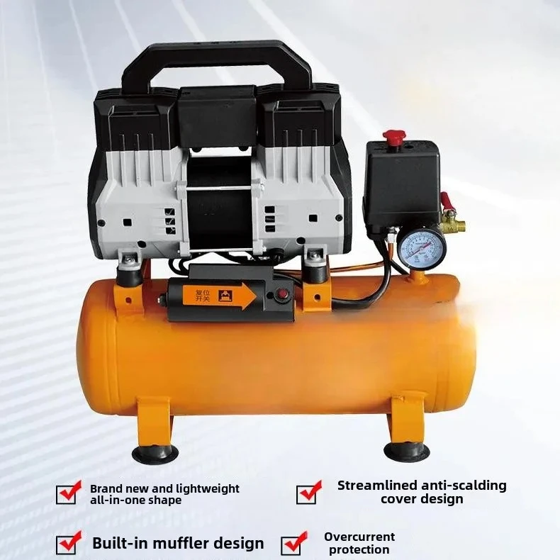 

Press Silent Oil Free Portable Air Compressor Air Pump