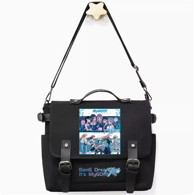 

Anime BanG Dream! It's MyGO Bag Unsix Fashion Casual Teenagers Crossbody Student Messenger Handbag B823