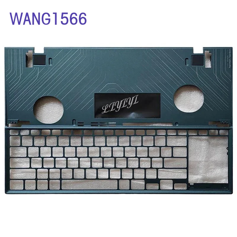 ZJ สําหรับ ASUS X2 Pro UX582 UX582L UX582F UX5100E แล็ปท็อปฝาครอบด้านบนด้านล่าง Palm REST แป้นพิมพ์กรอบด้านล่างกลับกรณี