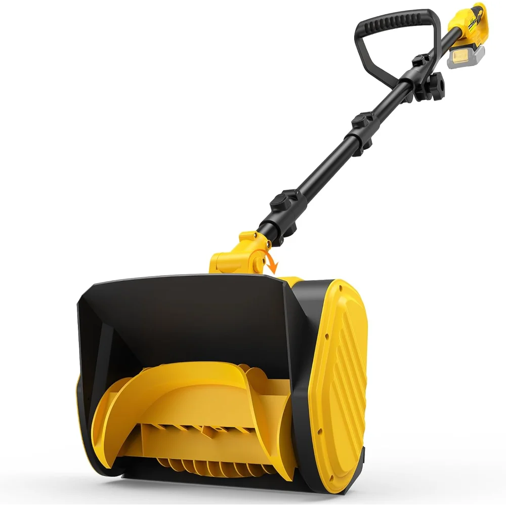 

20V Electric Snow Shovel, 11" Brushless Blower with Adjustable Handle for Driveways