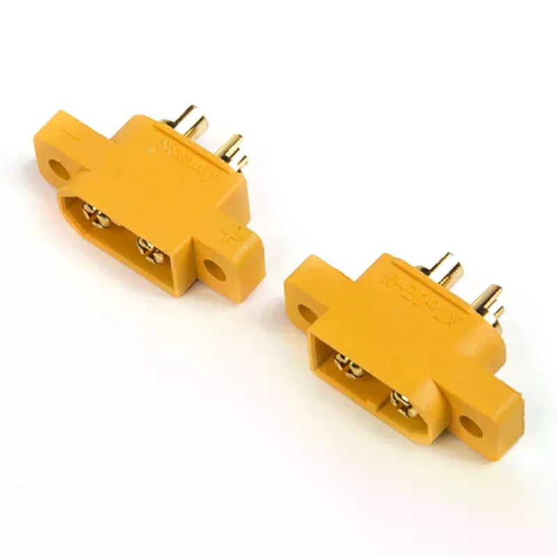 

5pcs AMASS XT60E-M Mountable XT60 Male Plug for RC Drone FPV Racing Fixed Board