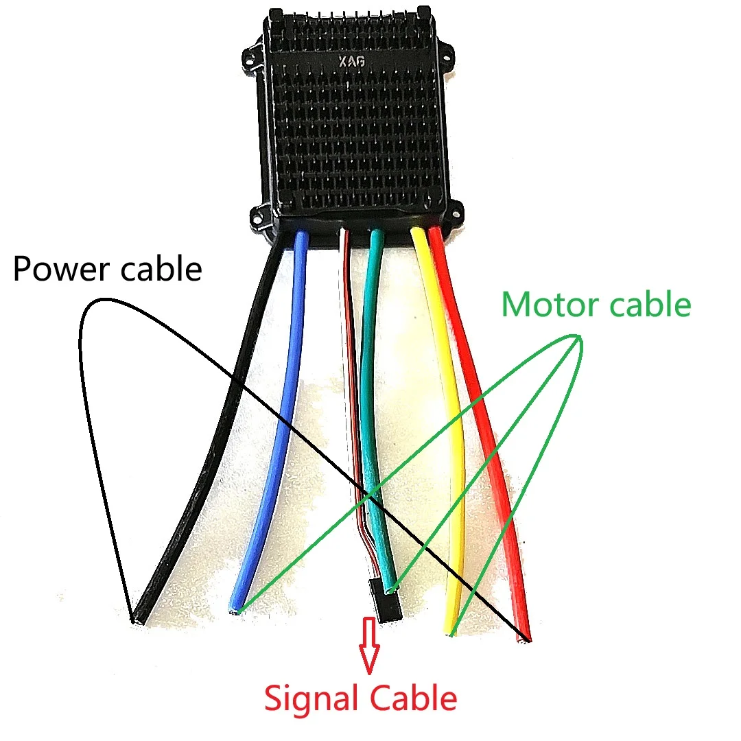 

FOC120A HV ESC for DIY Agricultural multirotor Drone High-voltage Modified Version