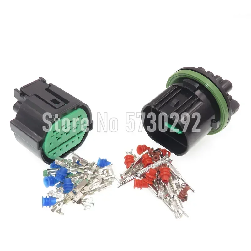 14P GL301-14021 GL291-14021 Auto Headlight Socket Waterproof Electrial Wiring Harness Plug Car Lamp Light Connector For KIA K2