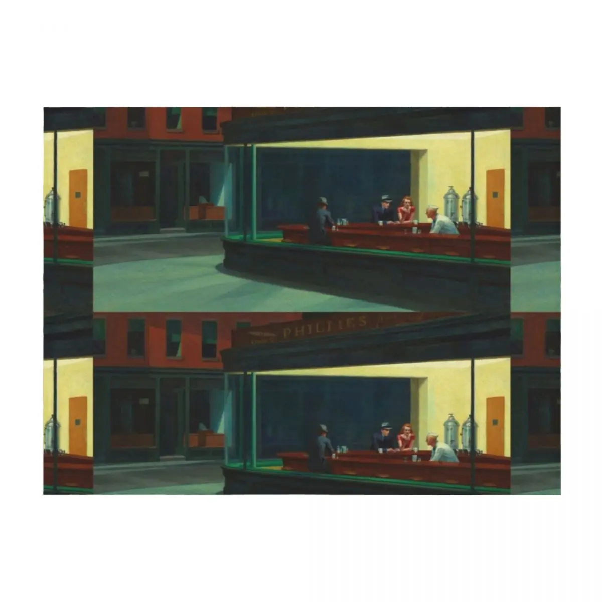 

Nighthawks Throw Blanket warm winter manga Kid'S christmas gifts Blankets
