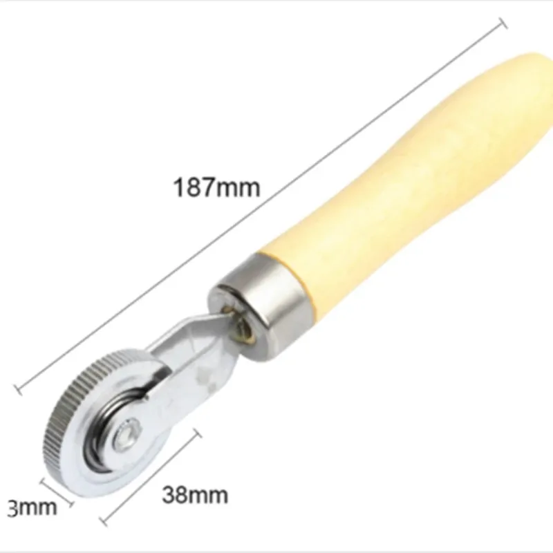 Car Tire Repair Kit Roller Auto Patch Roller Motorcycle Wheel Repair With Wooden Handle Tire Repairing Tool For Cars Accessories - view 2