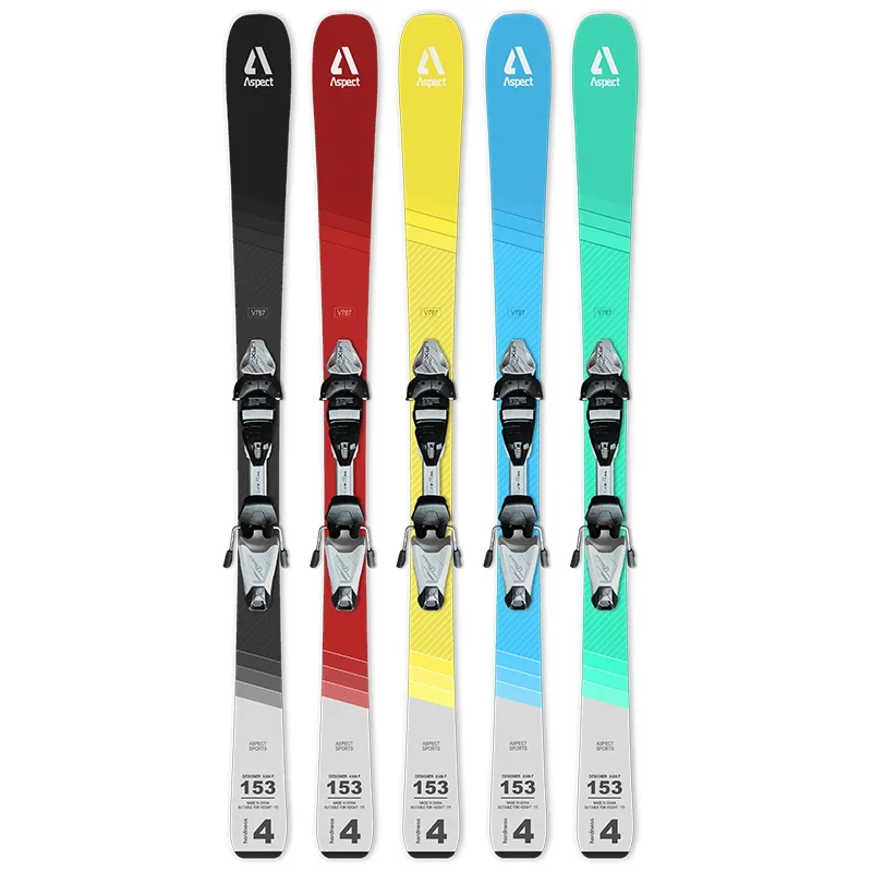 Wholesale Custom Winter Sports Alpine Ski All Mountain Twin Tips Ski Back Country Ski For Adult and Kids