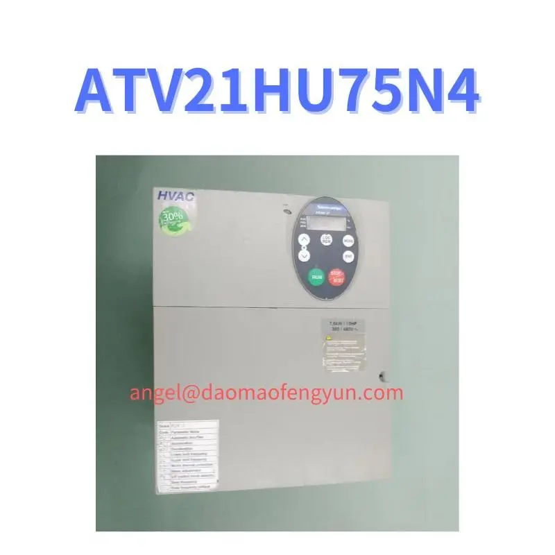 ATV21HU75N4 Used inverter 7.5kW/10HP 380/480V~ function operation ok