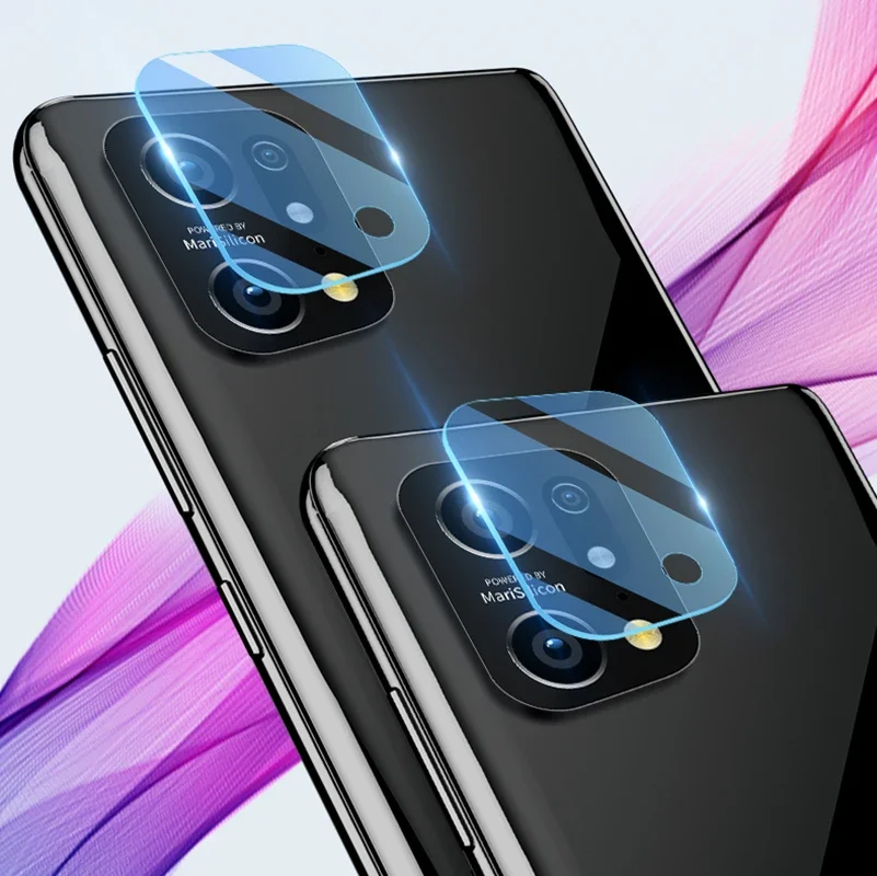 5-1Pcs 9H Tempered Glass for OPPO Find X5 Pro X5 Lite Camera Lens Protector for Reno 7 7z 7Pro Screen Protector Camera Cover