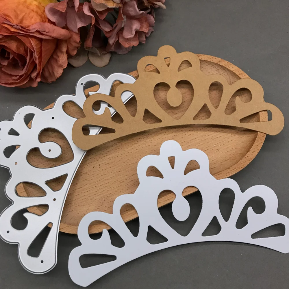 

Металлические вырубные формы-трафареты для открыток с кружевным узором для скрапбукинга, декоративного тиснения и рукоделия