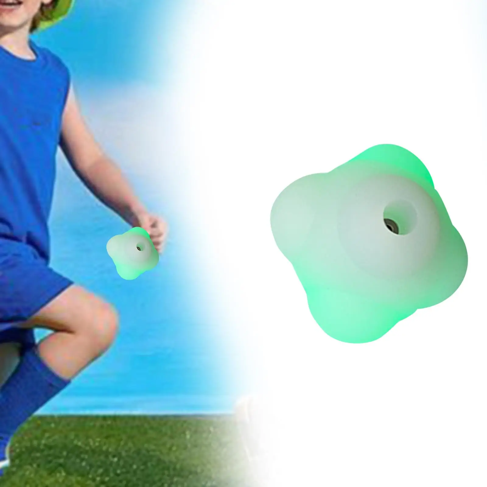

Reaction Ball Agility Hand Eye Coordination Training Reaction Hexagonal Ball