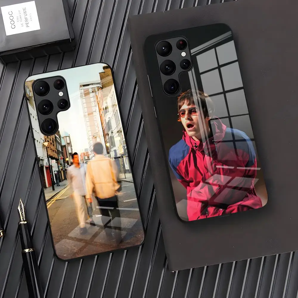 Band O-Oasis Phone Case For Samsung S26 S25 Plus S20 S20 Plus S22 Ultra S23 FE S21 Plus S21 Ultra Glass Cover