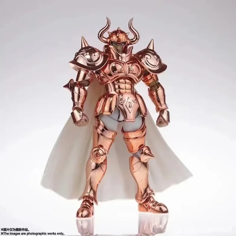 In Stock JM.MST Model Saint Seiya Myth Cloth EX Taurus Aldebaran 24K/OCE Gold Knights of The Zodiac Anime Action Figures Toy