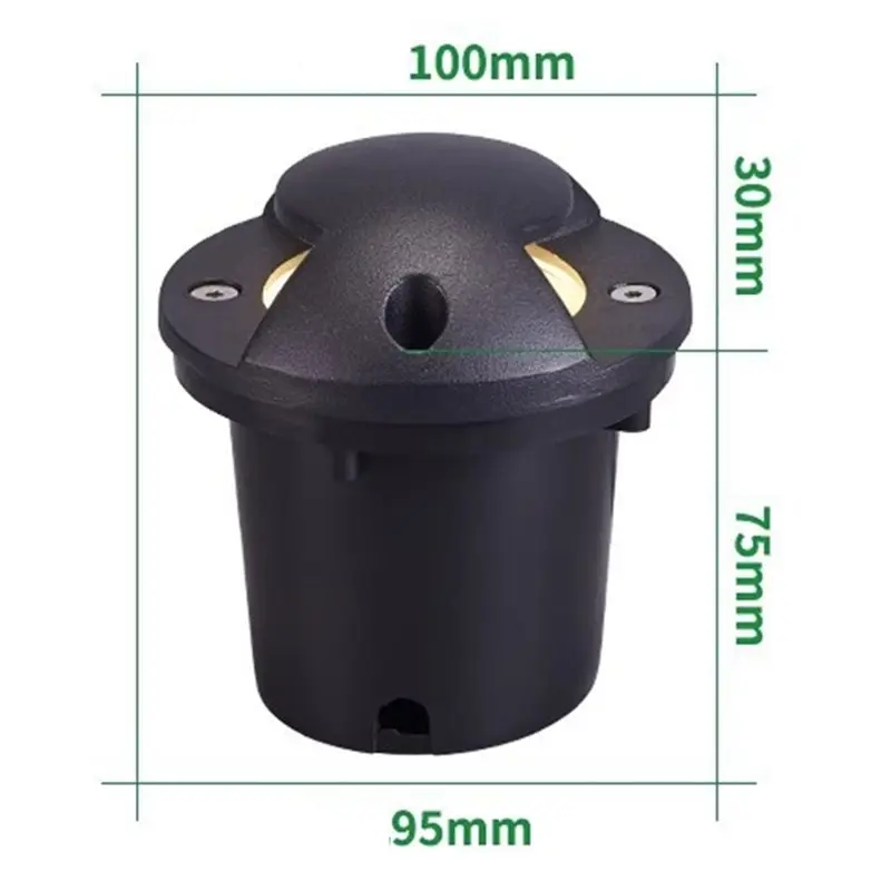 ABUI-Underground Waterproof LED Light 3W For Outdoor Garden Path Floor Yard Spot Landscape