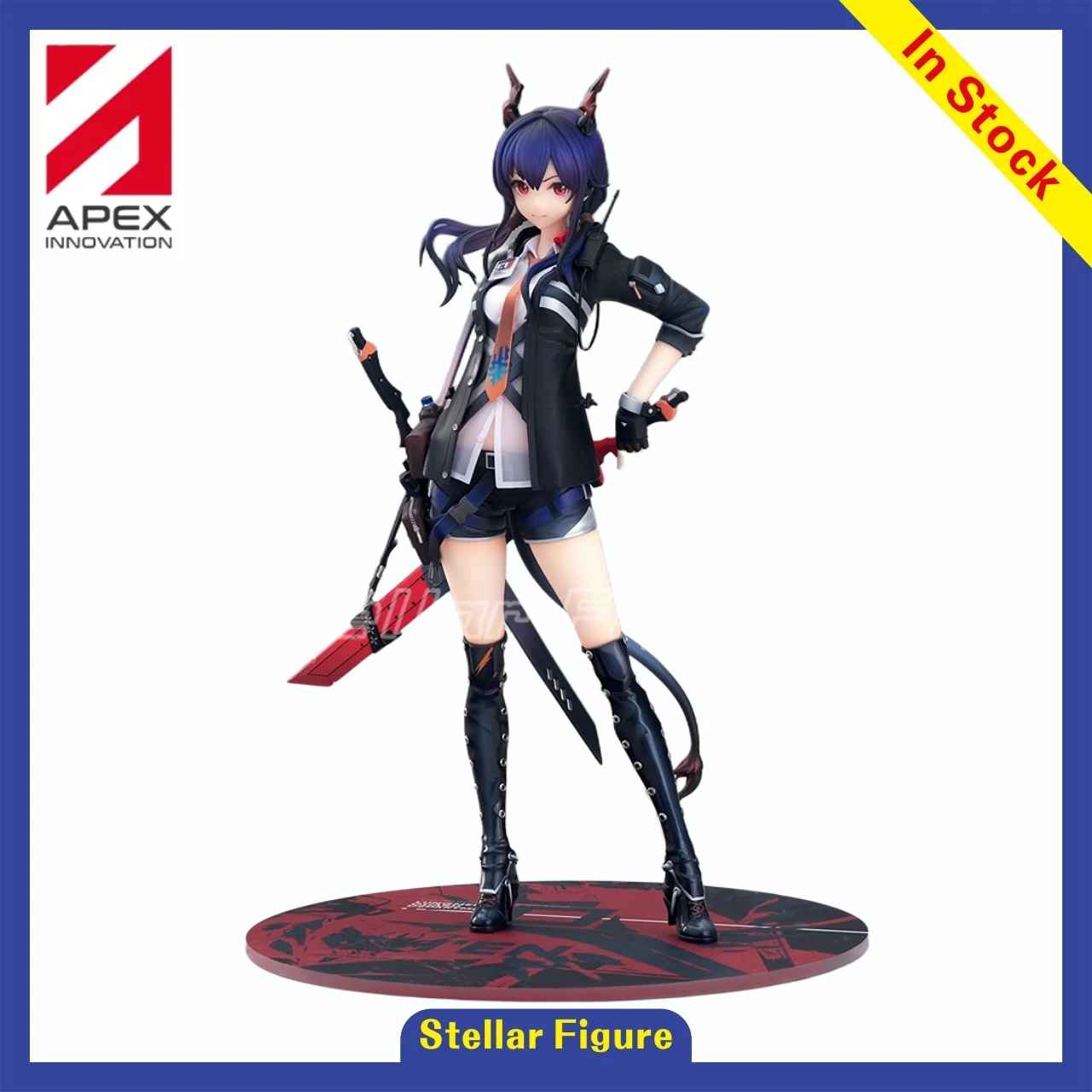 【SF】In Stock APEX-TOYS Arknights Chen 1/7 Scale Figures Animation Model Collection Toys