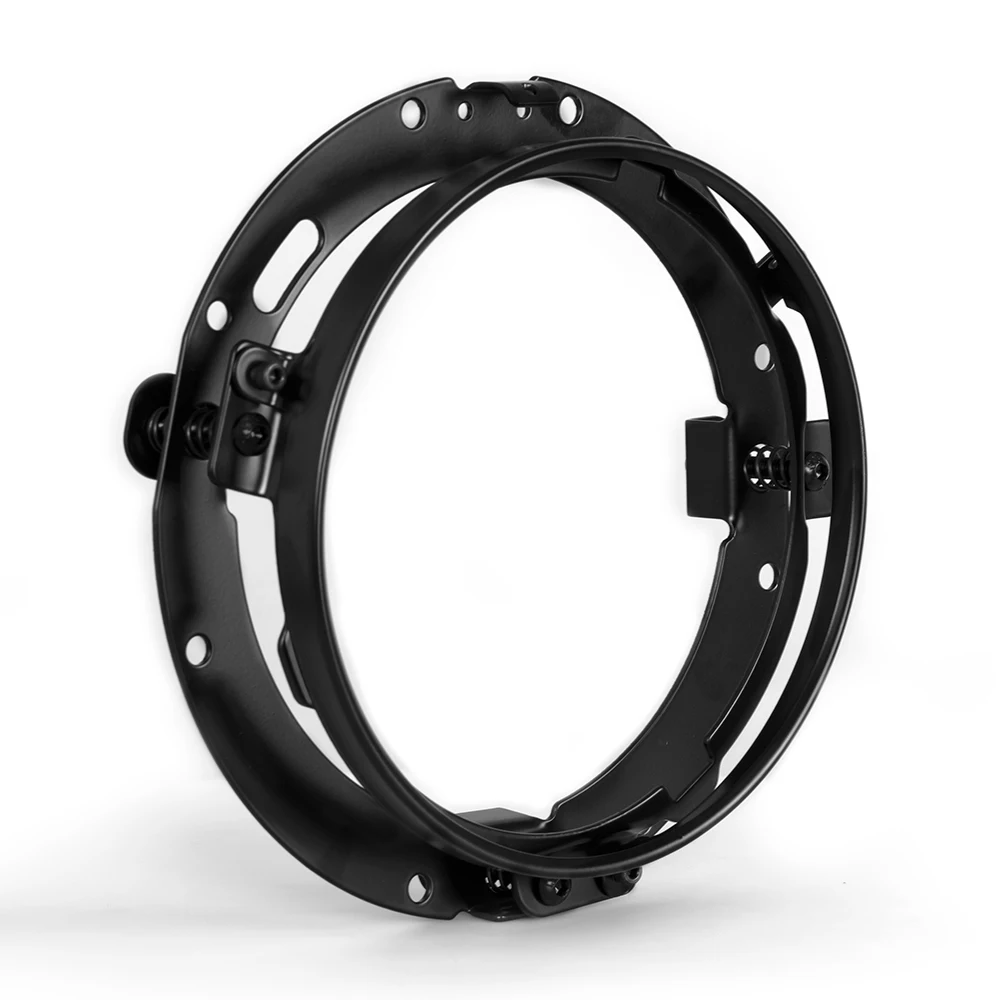 7 Inch Round LED Headlight Mounting Bracket Ring For Car Wrangler JK Suzuki Samurai for Harley Motorcycle 7\