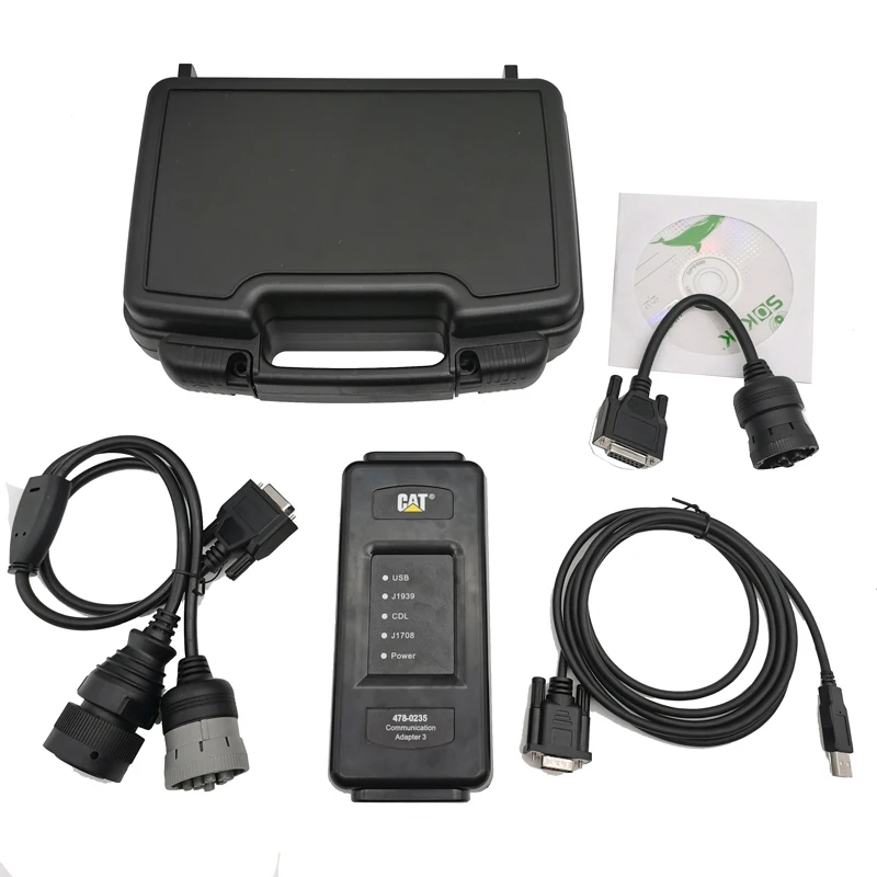 

Диагностический набор CAT ET4 478 0235 для грузовиков Cater ET4 Communication Adapter Group ET IV CAT Electric System, предназначенный для тяжелых грузовиков.