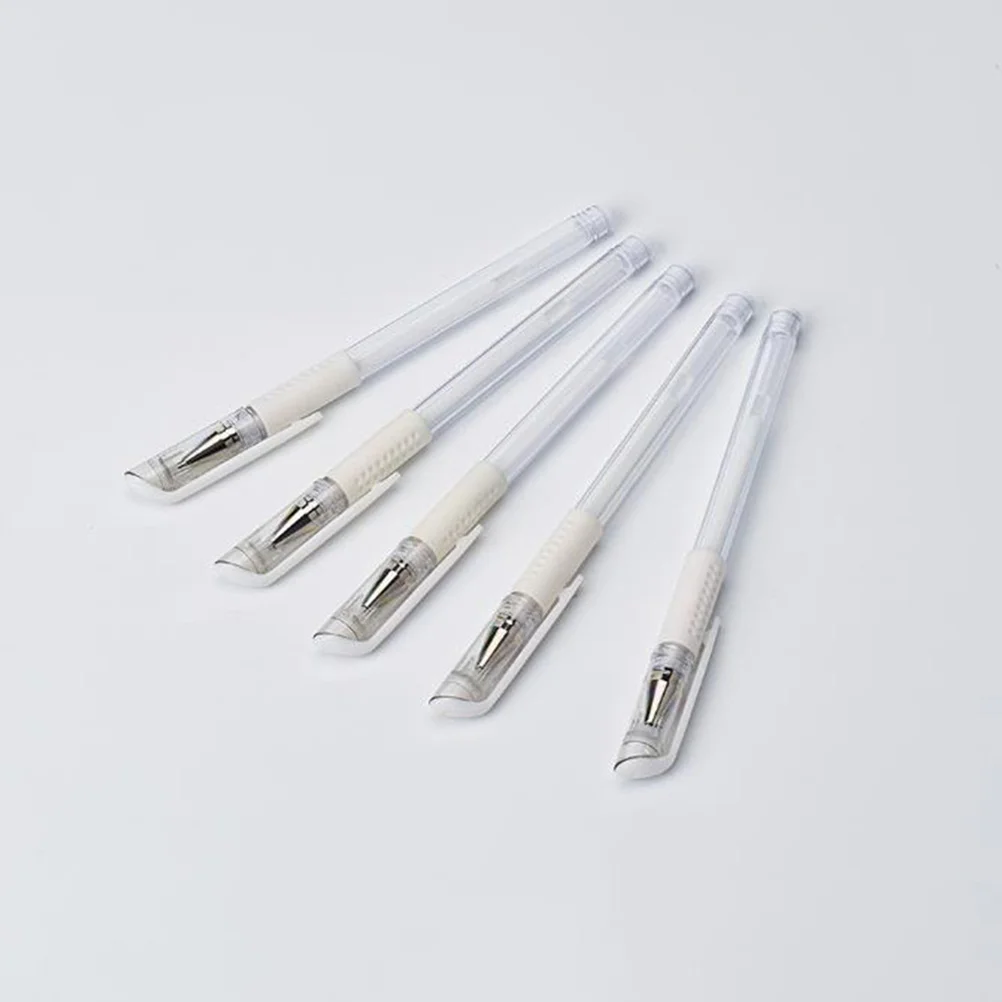 

8pcs Waterproof Skin Marker Pens Professional Tattooing Tool For Eyebrow Lip Bleaching Salon Use Single Head Marking Pen