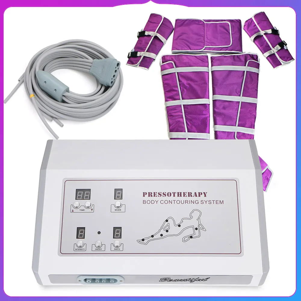 Air Pressotherapy Pressure Lymphatic Machine Weight Loss Slimming Set Fat Remove