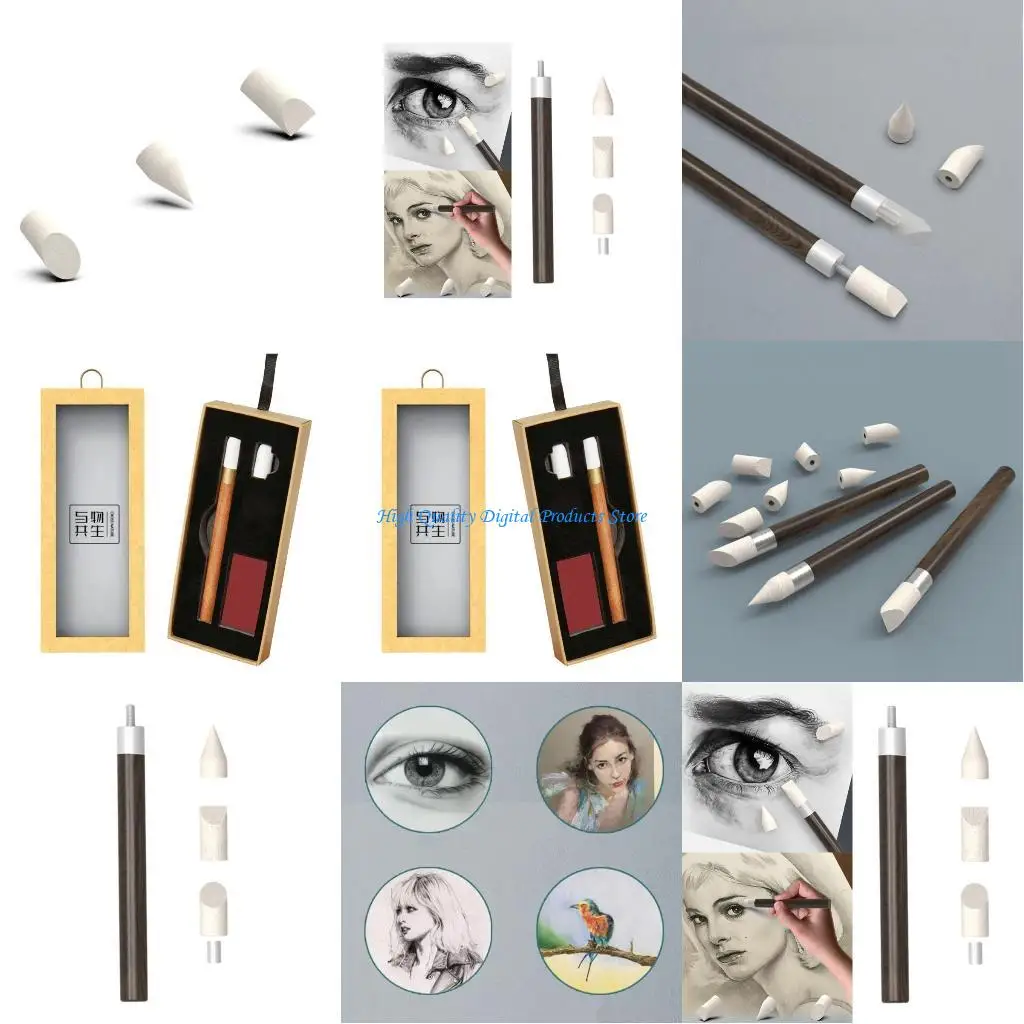 

U2JE Blending Pen with Blending Stump Tip for Shading, Blending