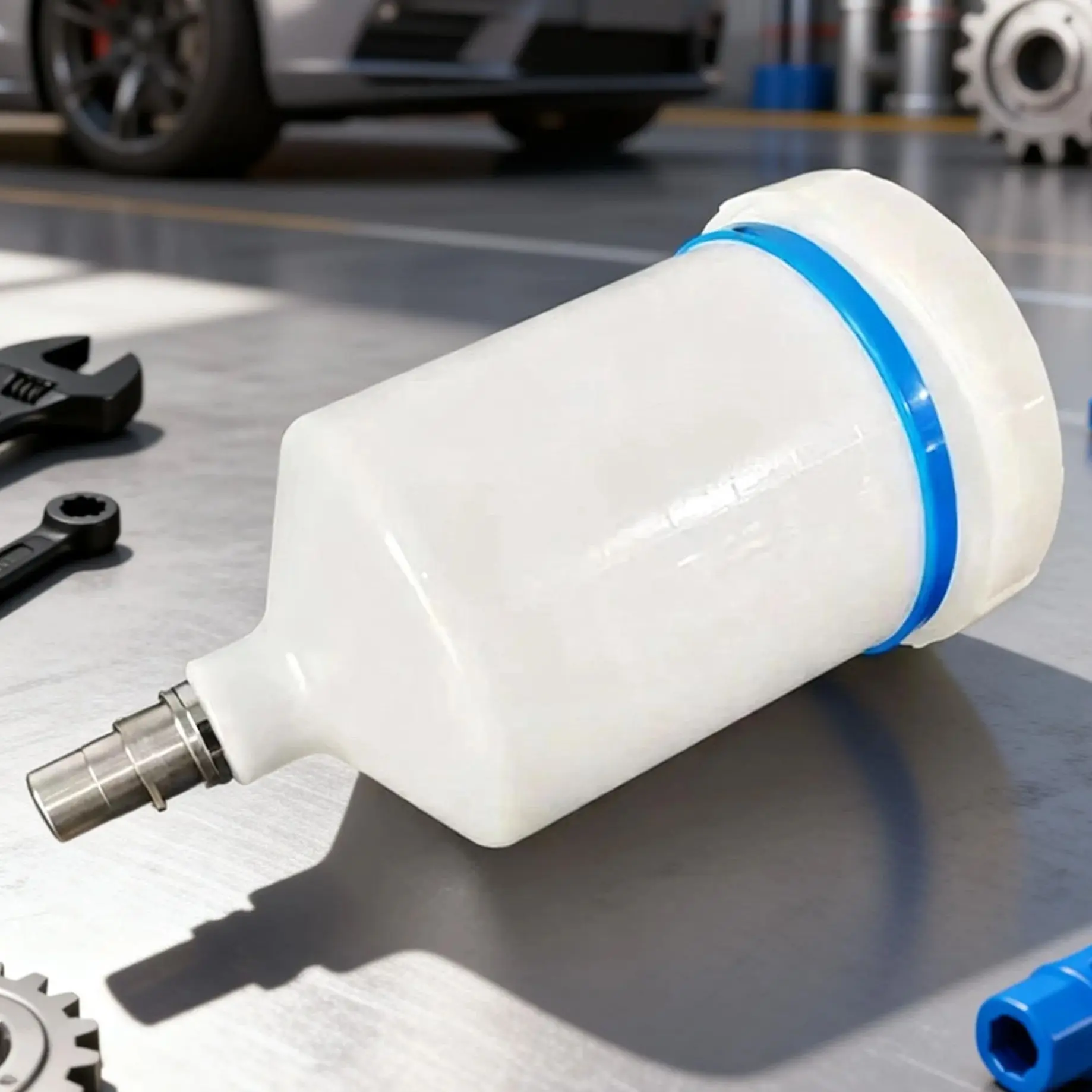 

Spray Gun Pot 600ml Upper Cup Paint with 14mm Outer Tooth for Sata Car Spray Gun Accessories